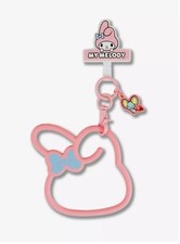 Sonix Sanrio My Melody Silhouette Phone Charm Wristlet NEW 