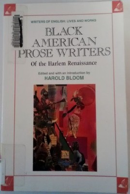 Black American Prose Writers of the Harlem Renaissance (Writers of English: Live