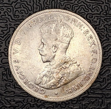 1931 Australia Florin  (2 Shillings) .925 Silver  *Semi-Key Date Coin*