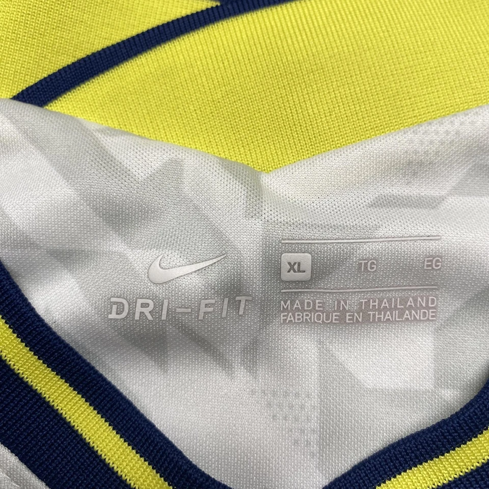 Tottenham Hotspur Jersey Mens XL White Navy Premier League Soccer Nike Son 7 - Image 3 of 4