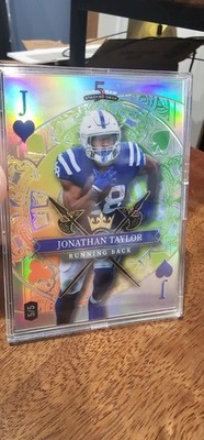 Wild Card 2026 5 Card Draw Stacked Deck Jonathan Taylor Limited Serial #5/5