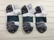 Bombas Hex-Tec Athletic Ankle Socks Lot Of 3 Pairs Size M