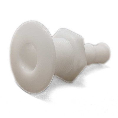 Marine East Boat Thru Hull Fitting 6030W | 5/8 Inch White