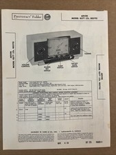Vintage Sams Photofact Schematic 4-1955 ARVIN MODEL 857T  Ch. RE378 