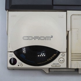 PC Engine INTERFACE UNIT IFU-30 CD-ROM&sup2; PC Engine W/SYSTEM CARD NEC Tested