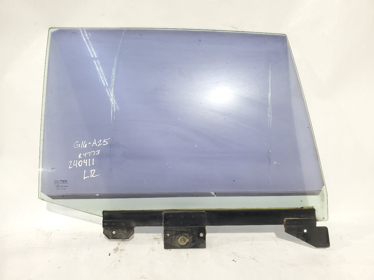 1990 Bentley Turbo R OEM Left Rear Door Glass