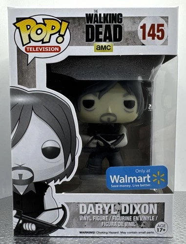 Funko Pop Daryl Dixon #145 Exclusive AMC The Walking Dead Collectible Figure