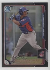 2015 Bowman Chrome Prospects Asia Exclusive Black Refractor Francisco Mejia 1s8