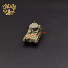 Handmade 3D Printed 1/144 British Vickes-MK.I medium tank Finished Product