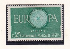 🦬Timbre France N°1266 - Neuf* - Europa -  1960🦬