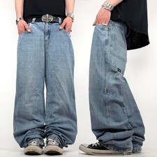 Vintage y2k embroidered grunge baggy wide leg faded archive skater jeans