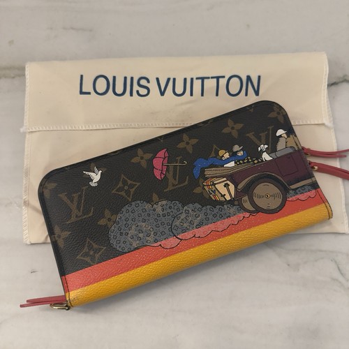 Louis Vuitton Wallet Illustration Lmtd Edition with Orig. Dust Bag Authenticated