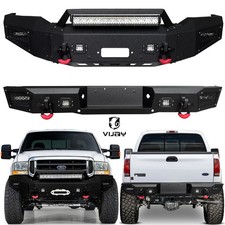 Vijay For 1999-2004 Ford F250-f450excursion New Frontrear Bumper Wwinch Plate