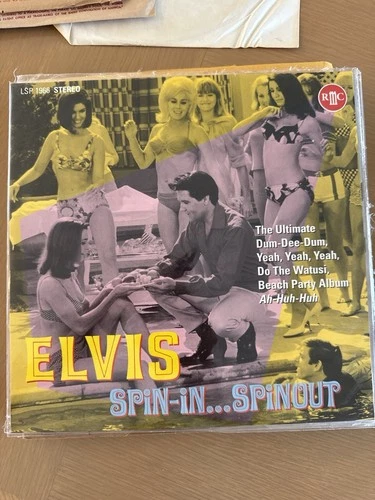 Elvis Presley – Spin-In…Spinout RMC Unofficial LP SEALED LSP 1966