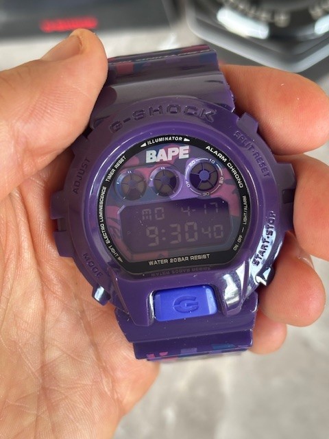 New BAPE / BATHING APE x G-SHOCK watch - Very rare! | eBay