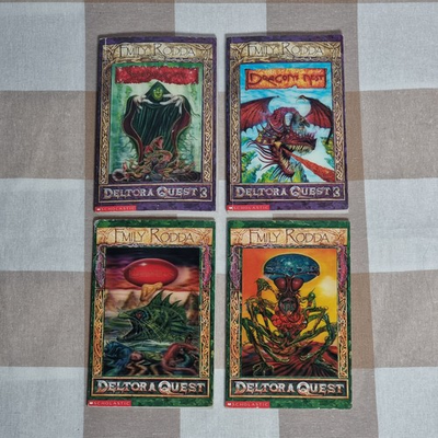 #ad Deltora Quest Books x4 Holographic Paperback Books Emily Rodda AU $35.00