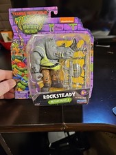 Playmates Toys TMNT Mutant Mayhem Rocksteady 5 in Action Figure - 83293