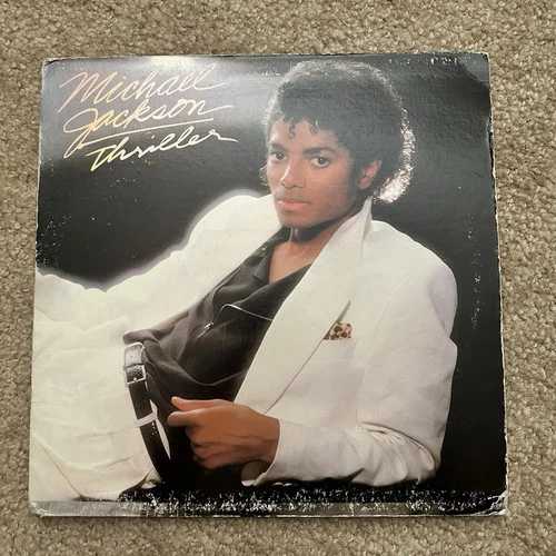 Michael Jackson Thriller 1982 Vinyl LP Vintage Record Epic
