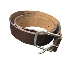 Men's Top Grain Leather Belt USA Size 38
