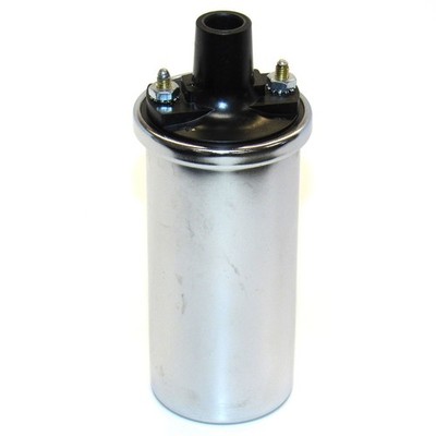 Taylor Cable Ignition Coil 718210; High Perf, Chrome 45,000V Canister, .7 ohms