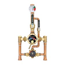 Leonard Valve Tm-520B-Lf-Dt-Rf Mixing Valve, Lead Free Bronze, 45 Gpm