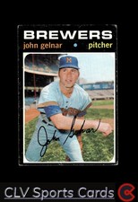 Milwaukee Brewers John Gelnar #604 Topps Baseball Very Good