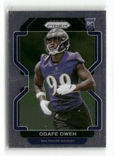2021 Panini Prizm #380 Odafe Oweh Baltimore Ravens