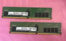 Samsung 32GB (2X16GB) PC4-3200AA M393A2K43DB3-CWEBY DDR4 ECC Memory. #S-42
