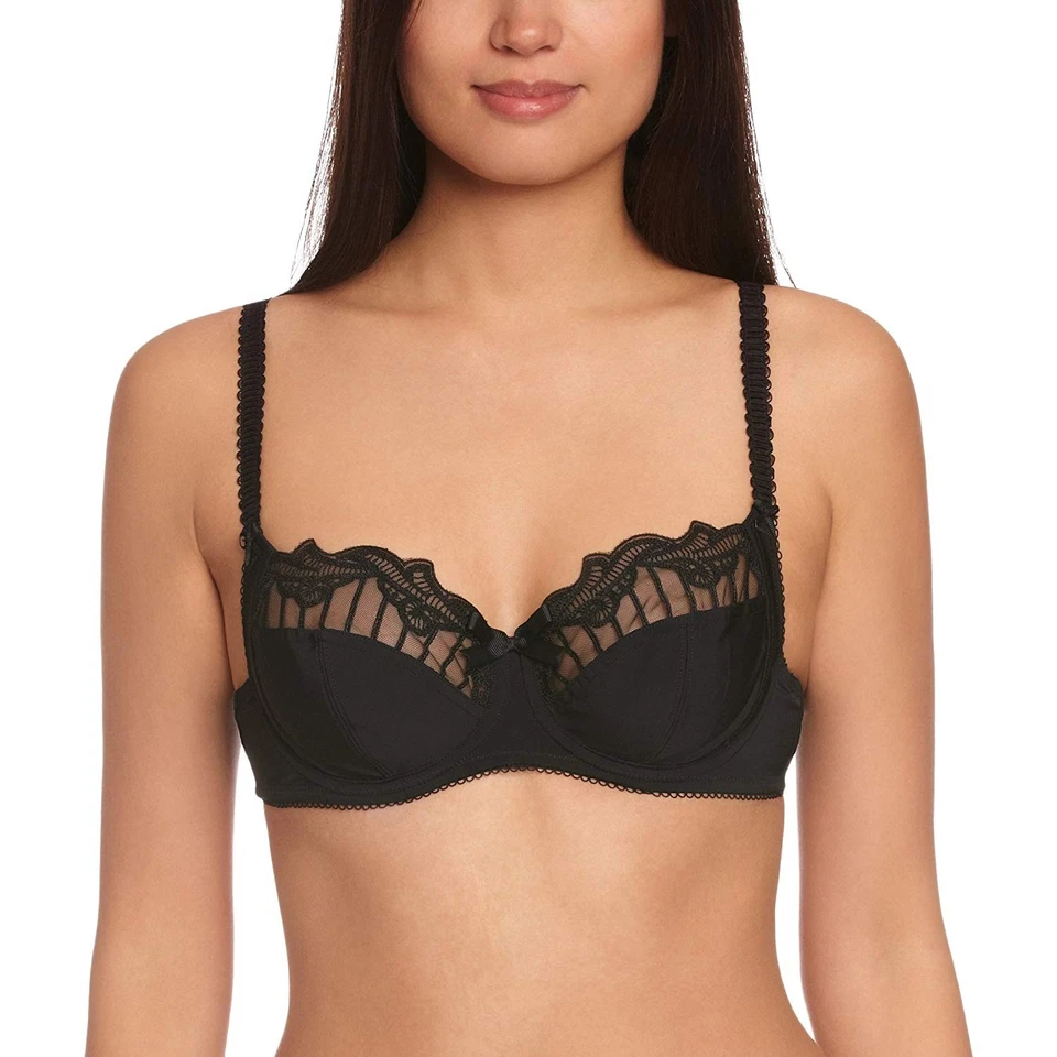 Sujetador Charnos NEGRO Sienna Soporte Lateral, US 30GG Foto 3 de 4