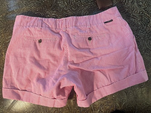 Dear John Woman's Size 32 Shorts American Standard/Modern Luxury Red Stripe - 第 2/3 張圖片
