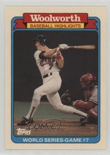 1988 Topps Woolworth Baseball Highlights Woolworth (Box Set) Greg Gagne #32 l5x