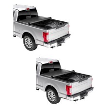 Soft Folding Tonneau Covers - Fast Access, Everyday Value 2 Pieces - 6.5 ft Soft Roll-up Tonneau Cover Truck Bed for 232333
