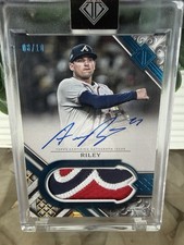 🔥2025 Topps Transcendent Collection AUSTIN RILEY Game Used Patch Auto /10