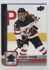 2023 Team Canada Juniors Program of Excellence Connor Bedard #108 Rookie RC