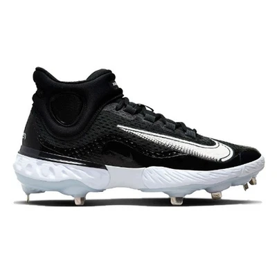 Crampons de Baseball métal Nike Huarache Elite 4 Mid Noir - Photo 1/4