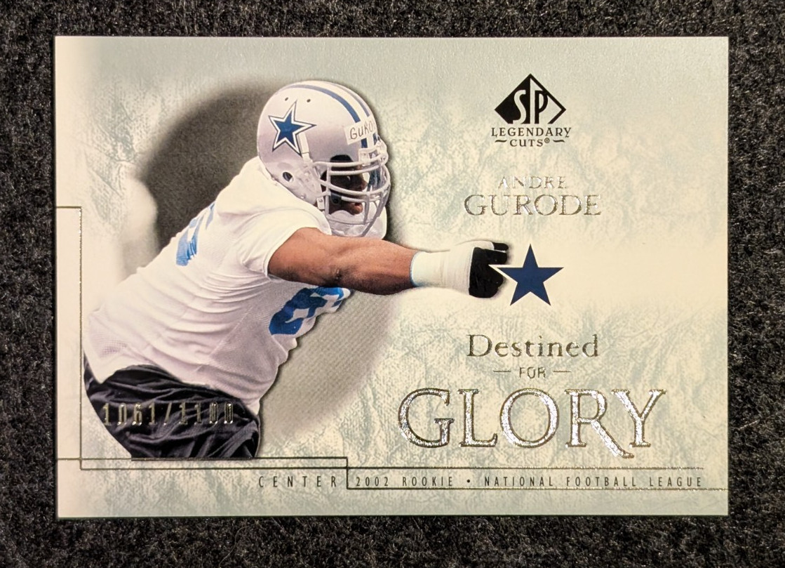 Andre Gurode SP Legendary Cuts #154 Base
