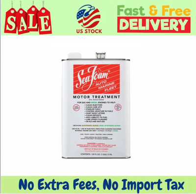 Sea Foam Motor Treatment Fuel System Cleaner Additive for Gasoline Diesel 128 oz