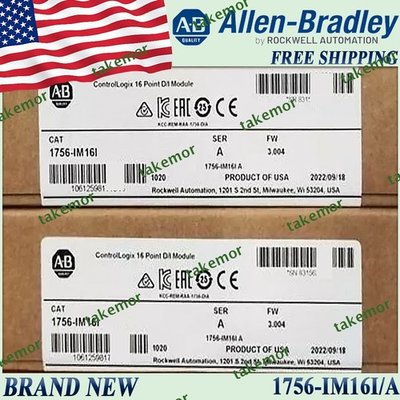 #ad #ad New Sealed AB 1756 IM16I A ControlLogix Input Module 1756 IM16I serA US FreeShip $159.51