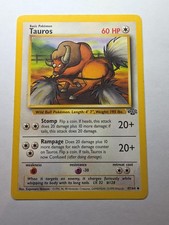 Tauros 47/64 Pokemon TCG Jungle Unlimited MP/LP on eBay