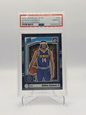 2024 Donruss Optic Daron Holmes II Black Pandora 1/15 BOOKEND #262 PSA 10 Denver