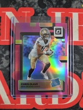 2022 Panini Donruss Optic - Rated Rookie Chris Olave #209 Pink Prizm (RC)