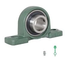2 PCS UCP208-24 Solid Pillow Block Bearing 1-1/2 Bore Self Aligning 2 Bolt Iron