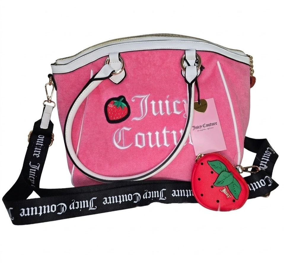 Juicy Couture Sweet N Juicy Juicy Couture Tote In Pink Lemonade | eBay