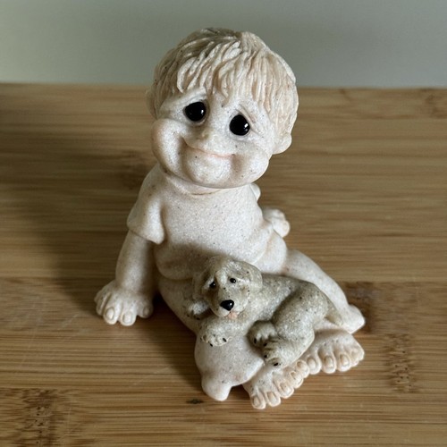 Quarry Kids Perry & Peanut A Puppy’s Best Friend Figurine 47036 - Picture 13 of 13