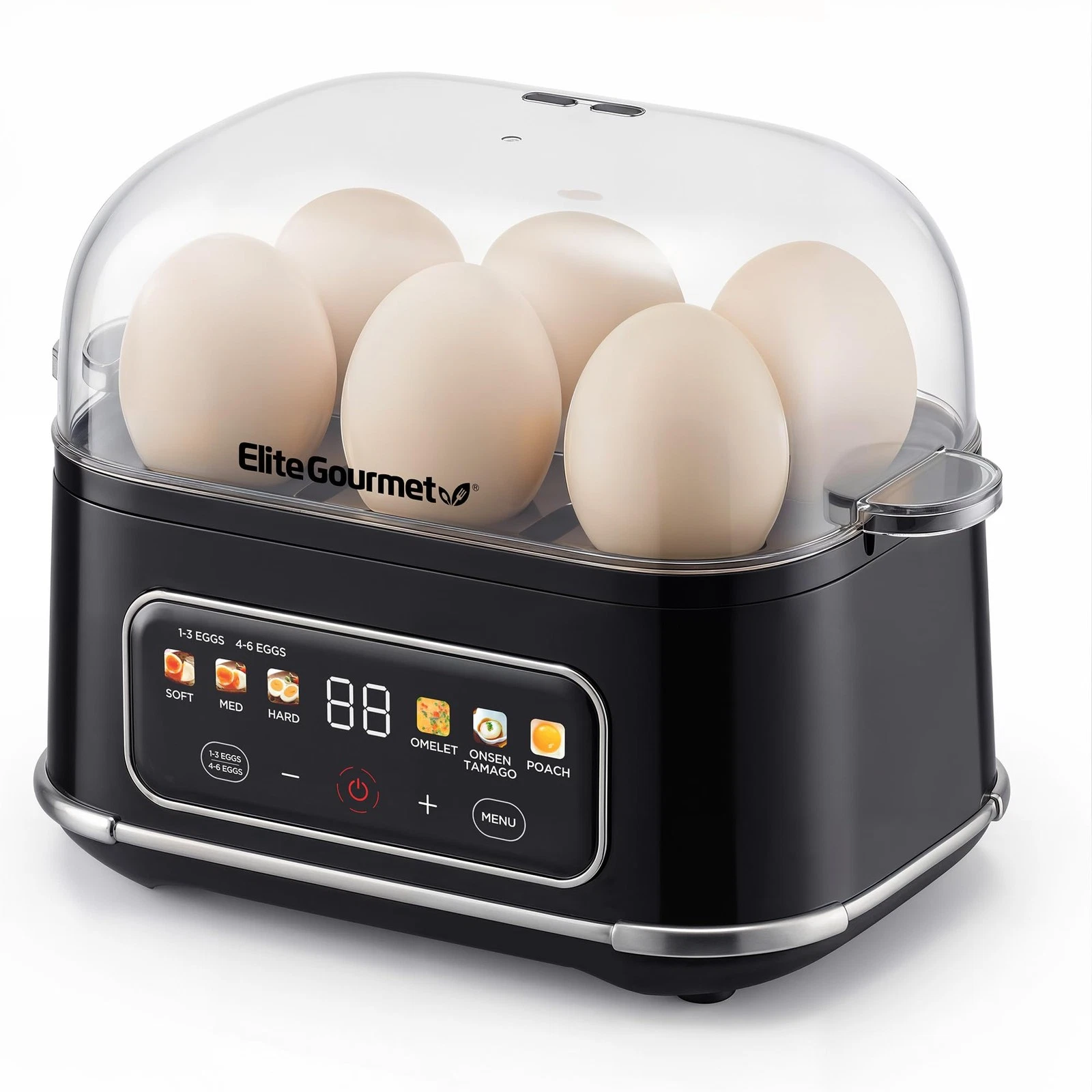 Digital Egg Cooker, 6 Egg Capacity, Soft/Medium/Hard Boiled, Onsen Tamago, Po...
Opens in a new wind