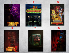Five Nights At Freddys Wall Collage Poster Pr...