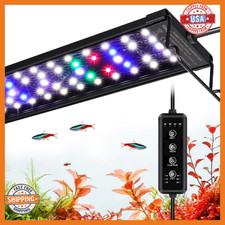 Hygger LED Aquarium Light with Timer, 15W Full Spectrum Fish Tank Plant Growth L