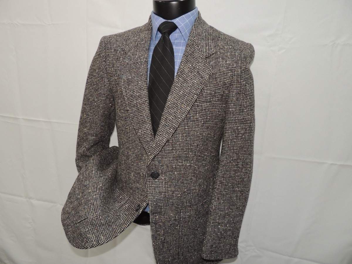 Daniel Hechter Men's Vintage heavy Tweed Jacket Coat 38 Short | eBay