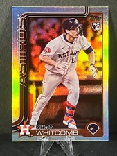 2025 Topps Series 1 - Shay Whitcomb #87 Rainbow Foil RC Astros