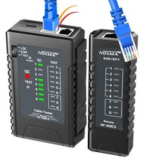 NF-468CS Network Cable Tester,RJ45/RJ11/CAT5/CAT6/CAT5E/CAT6A/ CAT7/POE Test ...